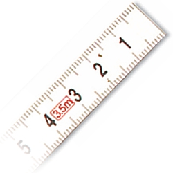 3.5-Meter Self-Adhesive Measuring Tape (R-L Reading)