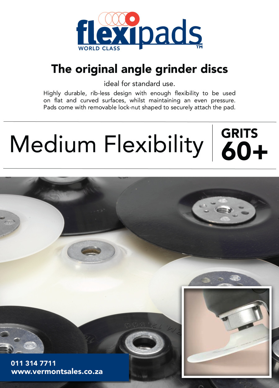 Flexipads Angle Grinder Backing Pads