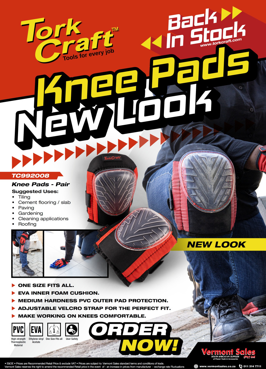 Tork Craft New Look Knee Pads