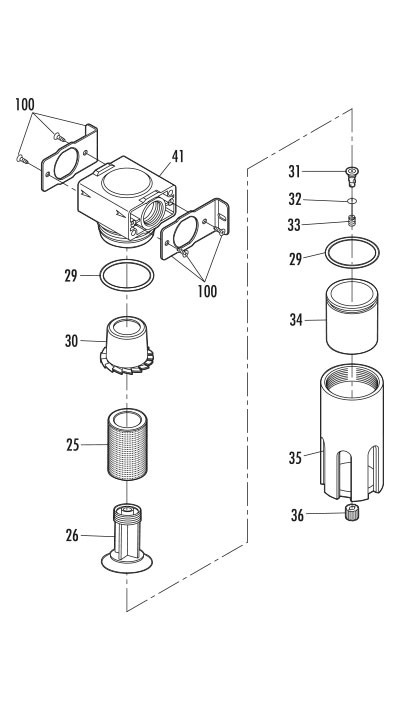 FILTER IN LINE 1&& WATER TRAP