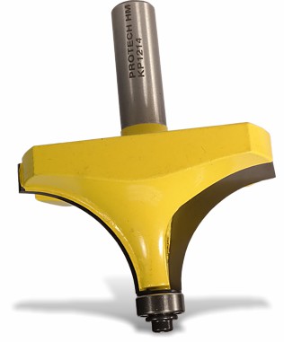 Corner round router bit